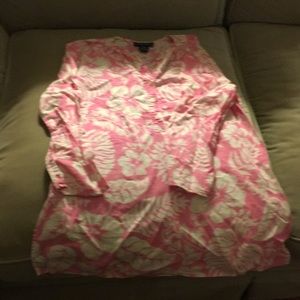 Adorable, vintage Lauren cotton tunic. Perfect!